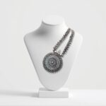 Oxidised Gujarati Antique Necklace- OXNK001 -Jewelady